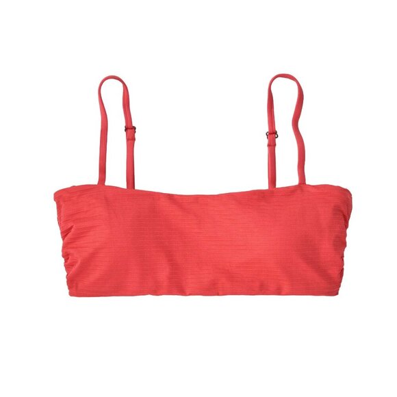 Patagonia Other - NWT Patagonia Worn Wear Women's Coral Sunrise Slider Bikini Swim Top Size M